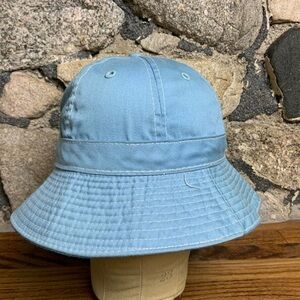 Sky Blue Cotton Bucket Hat